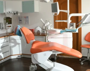 Modern dental examination room